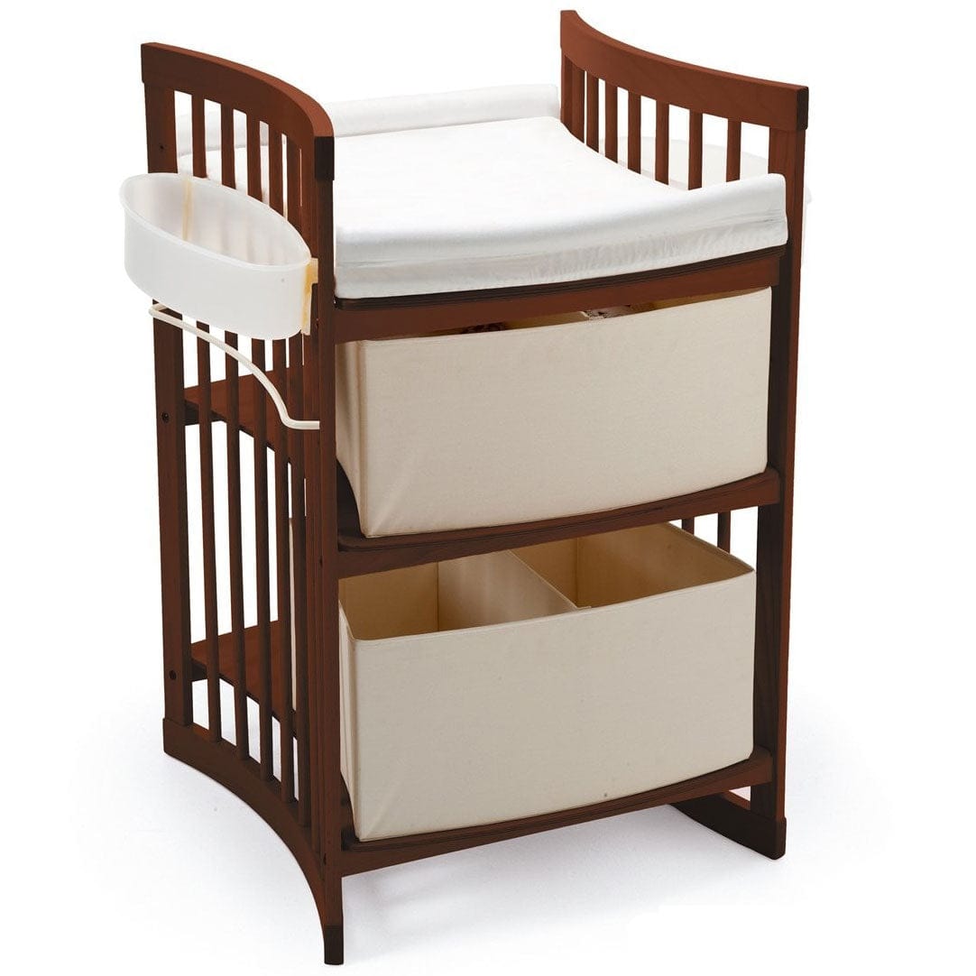 Stokke CARE Changing Table in Walnut Brown