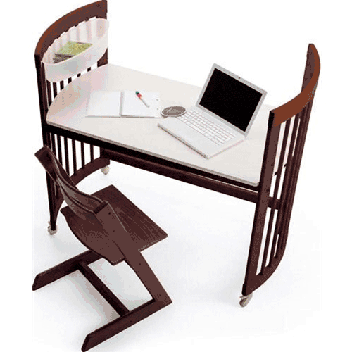 Stokke CARE Desk Kit in Walnut Brown - 164103