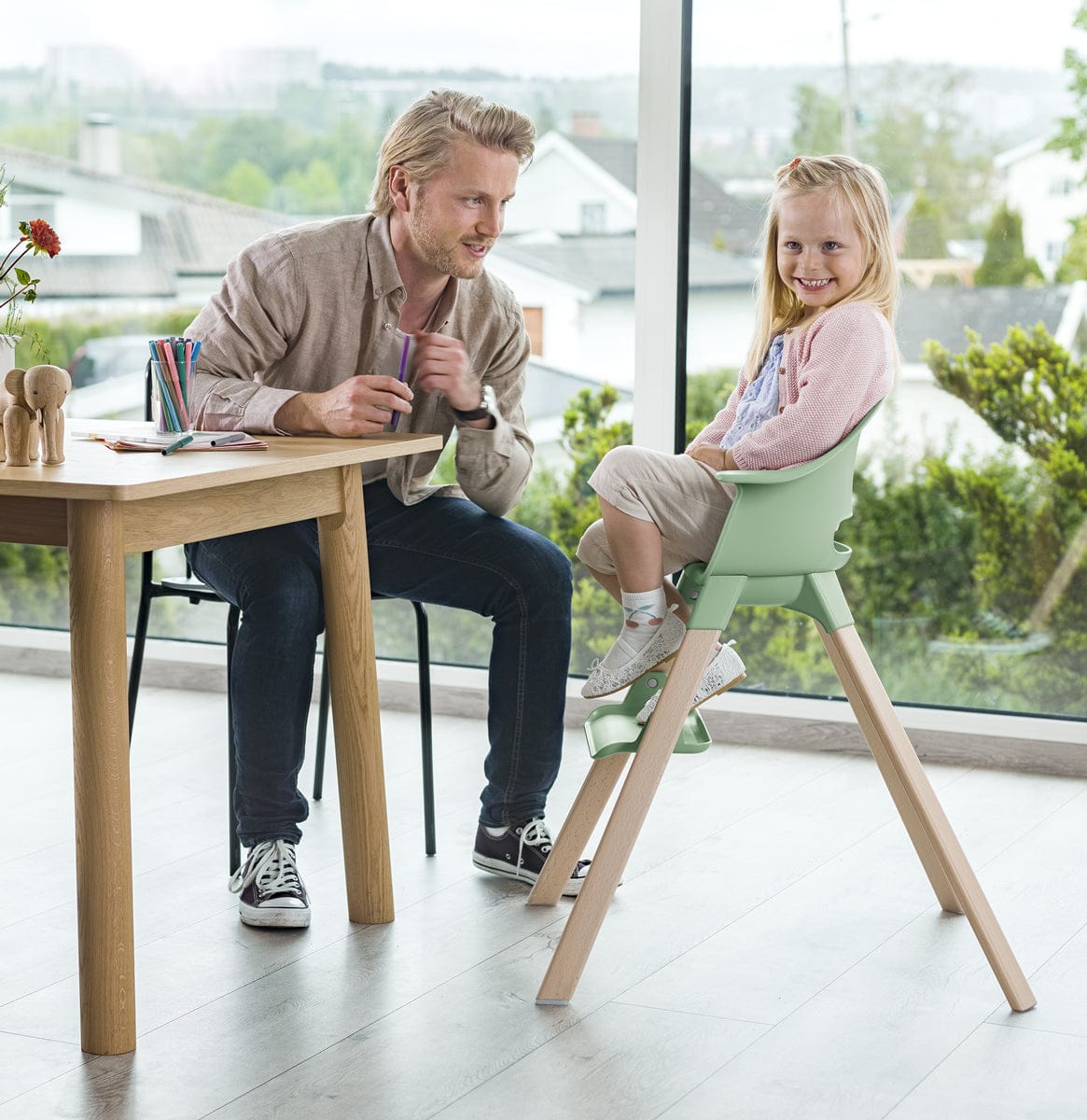 Stokke Clikk High Chair - Cloud Grey - 552101