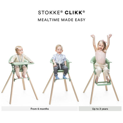 Stokke Clikk High Chair Travel Bundle - Fjord Blue - 552105-571301