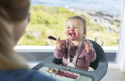 Stokke Clikk High Chair Travel Bundle - Fjord Blue - 552105-571301
