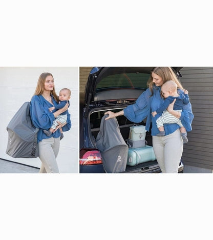 Stokke Clikk High Chair Travel Bundle - Midnight Black - 552106-571301