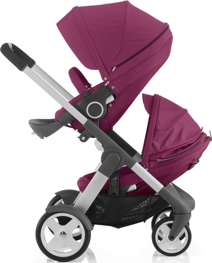 Stokke Crusi Double Stroller - Purple - 291204-283404