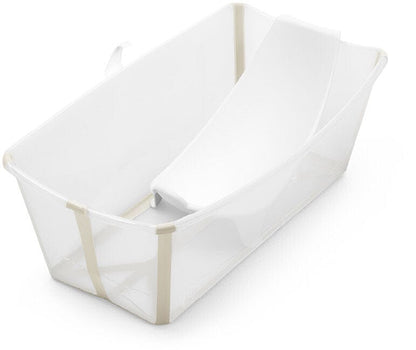 Stokke Flexi Bath Heat Sensitive Tub + Newborn Support - Sandy Beige - 531612