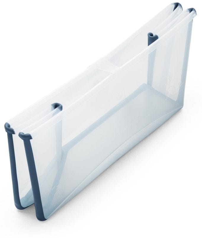 Stokke Flexi Bath Heat Sensitive Tub + Newborn Support - Transparent Blue - 531604