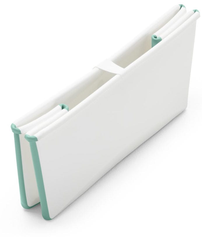 Stokke Flexi Bath Heat Sensitive Tub + Newborn Support - White Aqua - 531605