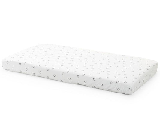 Stokke Home Bed Fitted Sheets - White/Mono Bear - 408804