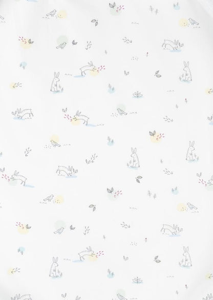 Stokke Home Bed Fitted Sheets - White/Soft Rabbit - 408803