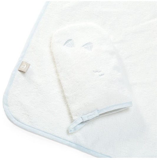 Stokke Hooded Towel - Blue Sea - 253705