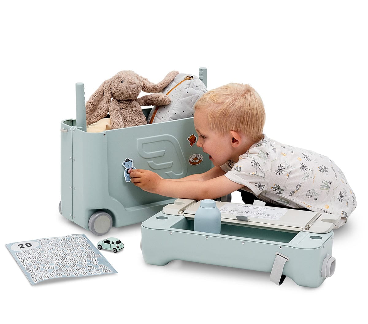 Stokke JetKids BedBox V3 - Green Aurora - 534502-V3