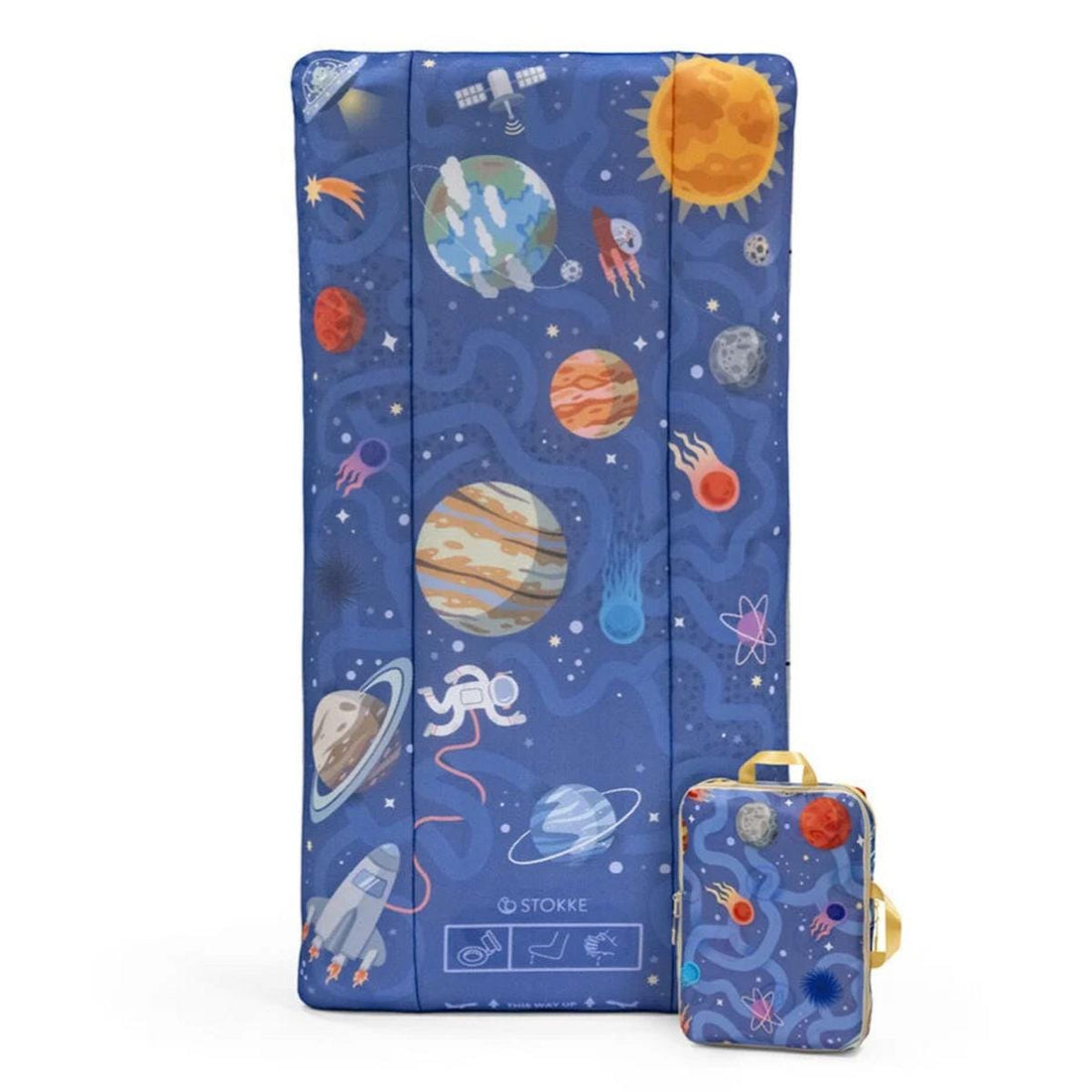 Stokke JetKids CloudSleeper Inflatable Kids Bed - Space Maze - 678002