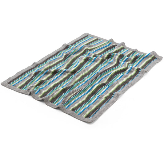 Stokke Stroller Blanket - Grey & Blue