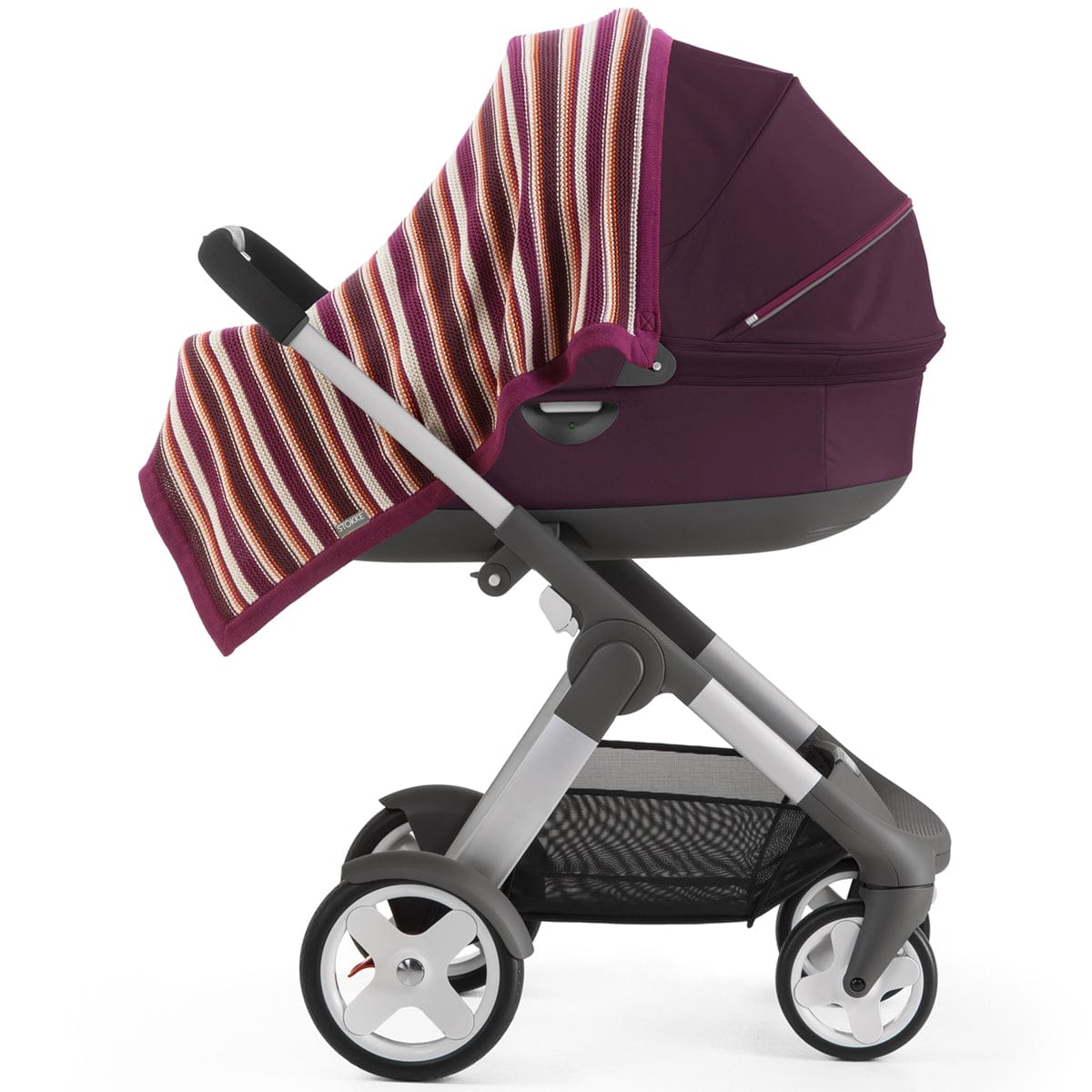 Stokke Stroller Blanket - Purple & Orange