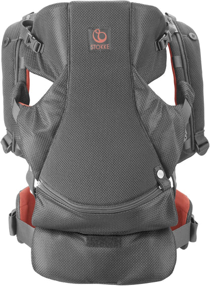 Stokke MyCarrier Front-Only Infant Carrier  - Coral Mesh - 431907