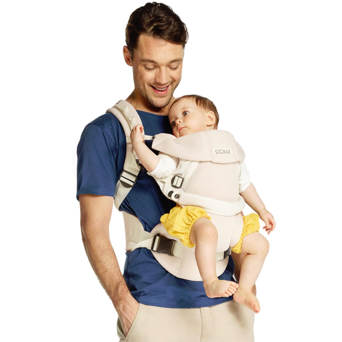 Stokke MyCarrier 3-in-1 Infant Carrier Cool - Cream