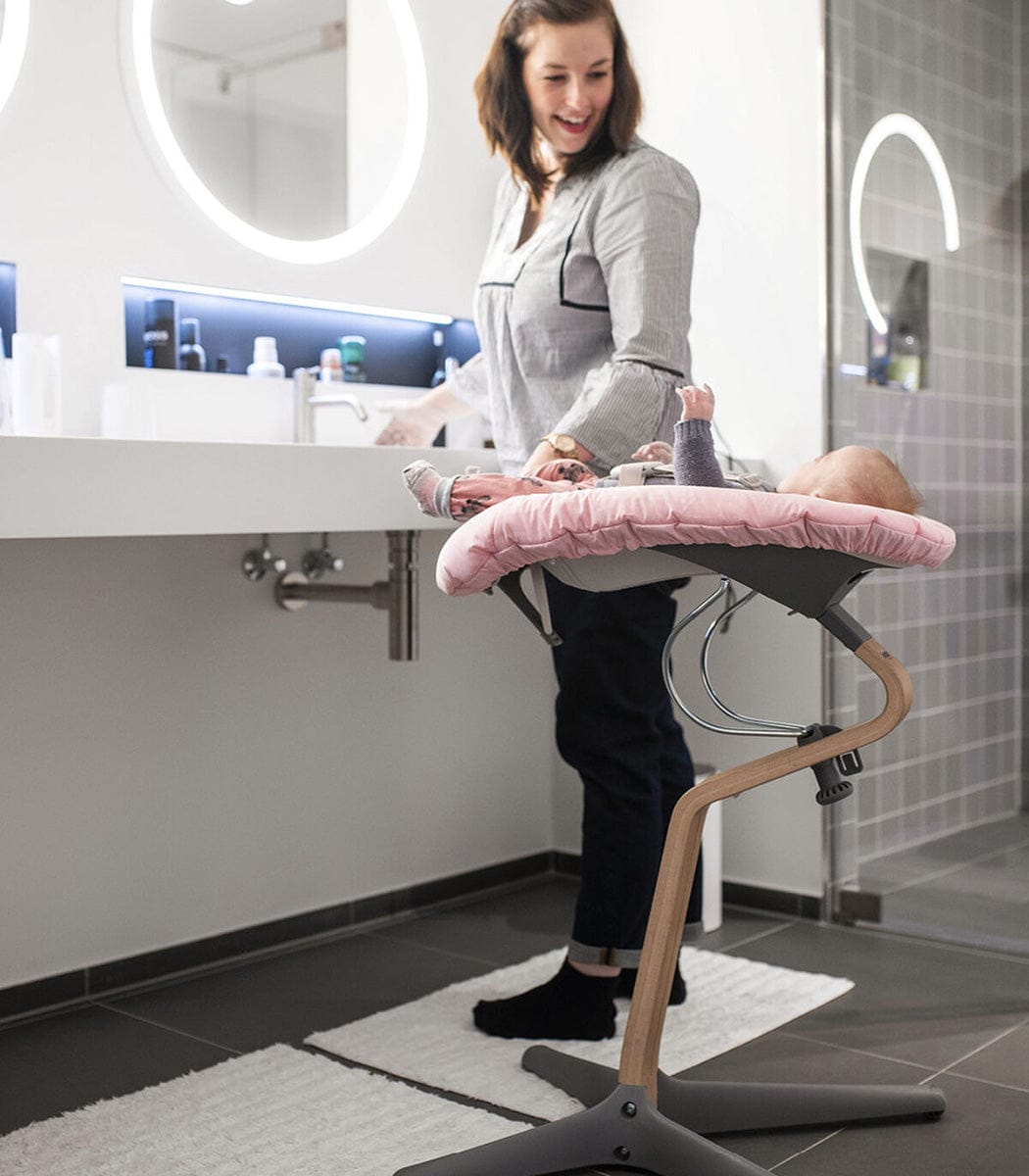Stokke Nomi Newborn Set - Grey - Grey / Pink - 635402