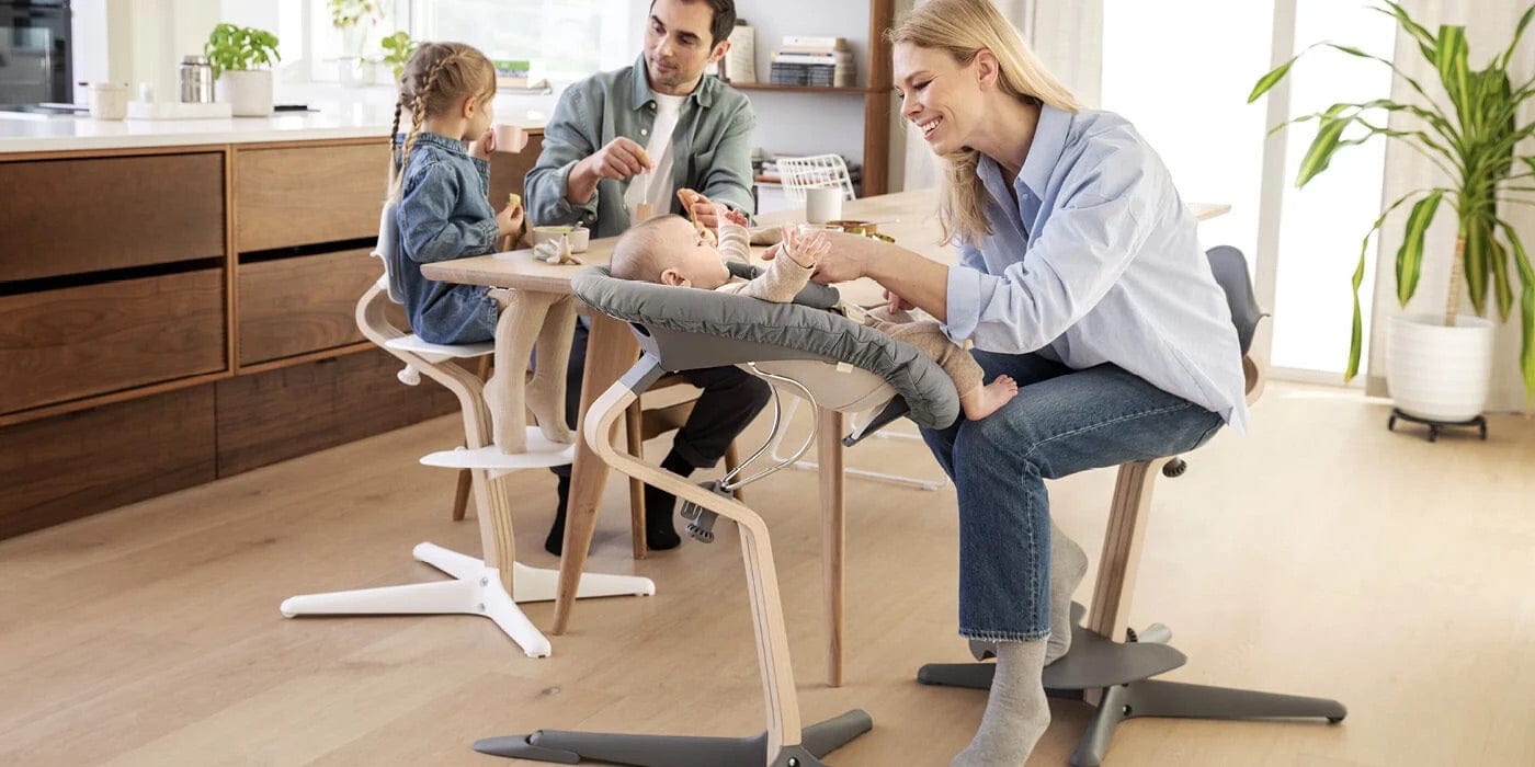 Stokke Nomi Newborn Set - Grey / Grey Sand - 635406