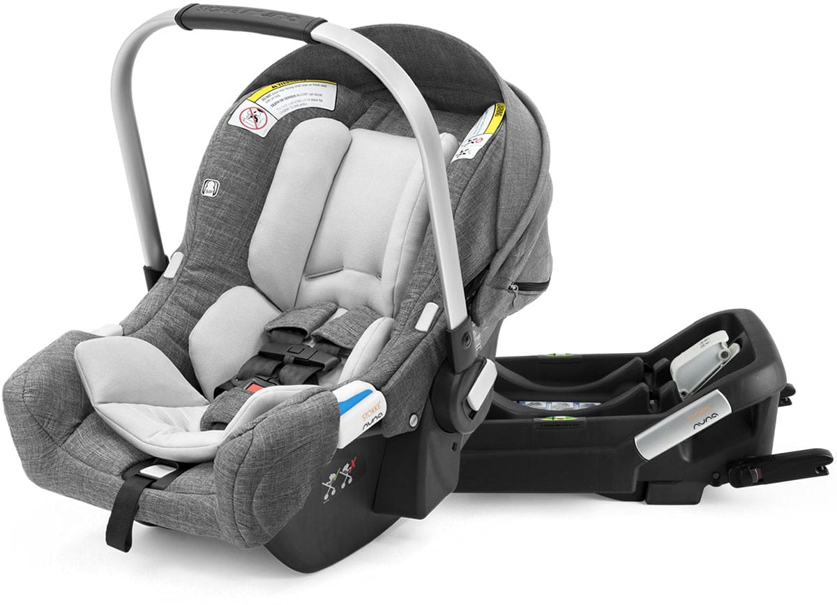 Stokke Pipa by Nuna Lightweight Infant Car Seat - Black Melange