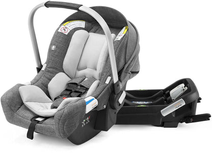 Stokke Pipa by Nuna Lightweight Infant Car Seat - Black Melange