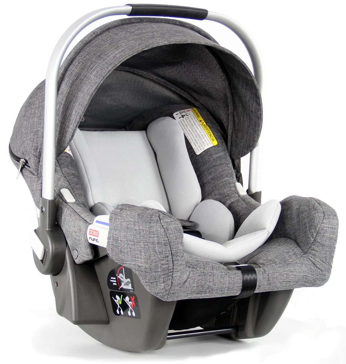Stokke Pipa Infant Car Seat by Nuna - Black Melange - 433301