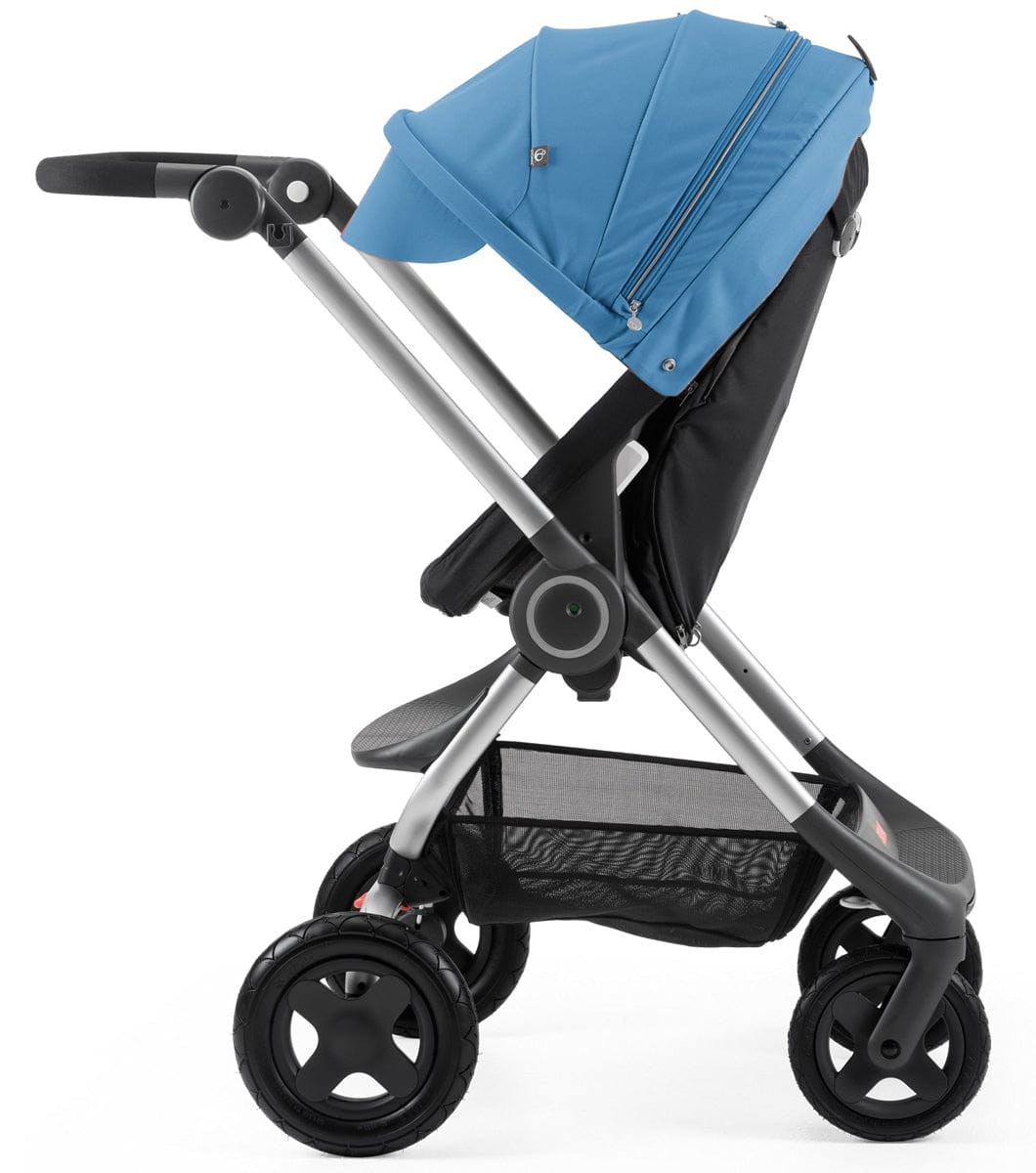 Stokke Scoot Complete Stroller - Black/Blue