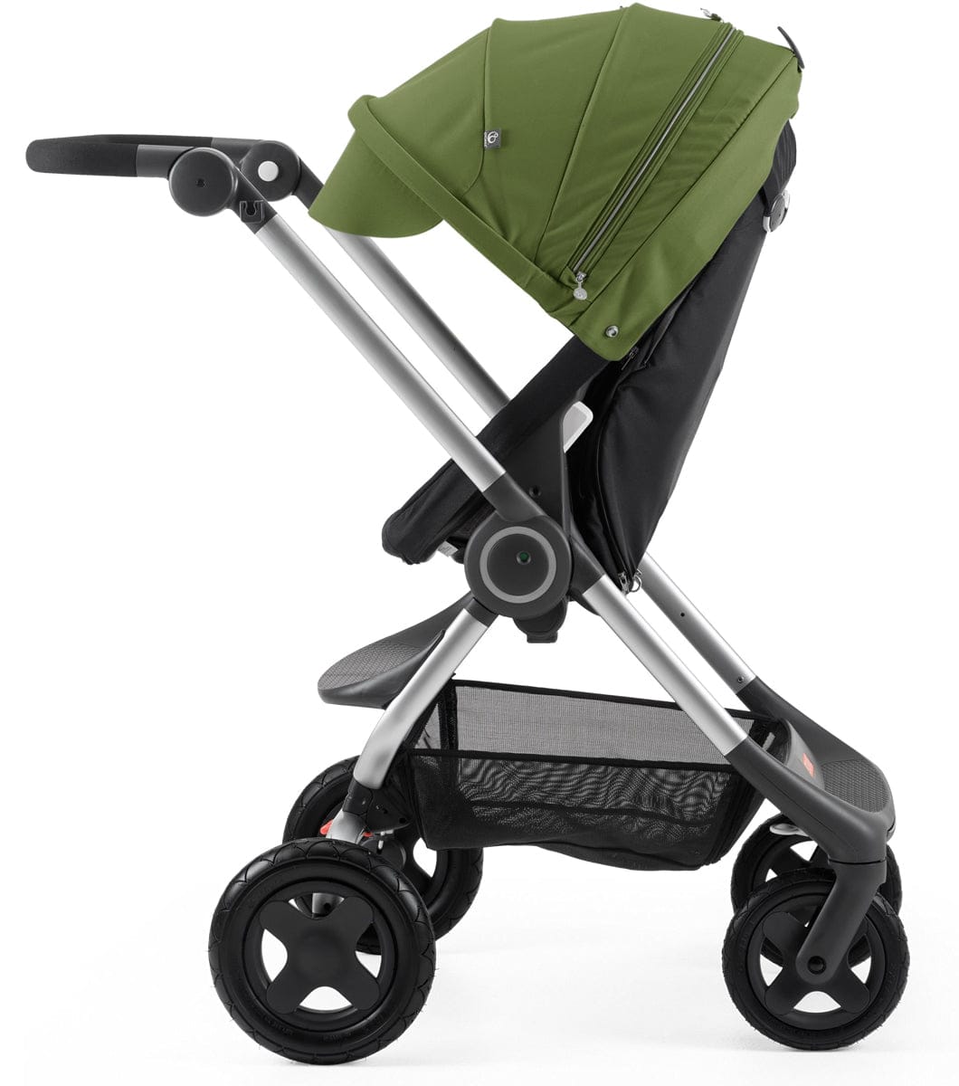 Stokke Scoot Complete Stroller - Black/Green