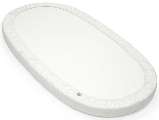 Stokke Sleepi Crib/Bed Fitted Sheet - Fans Grey - 599403