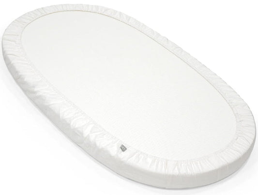 Stokke Sleepi Crib/Bed Fitted Sheet - White - 599401