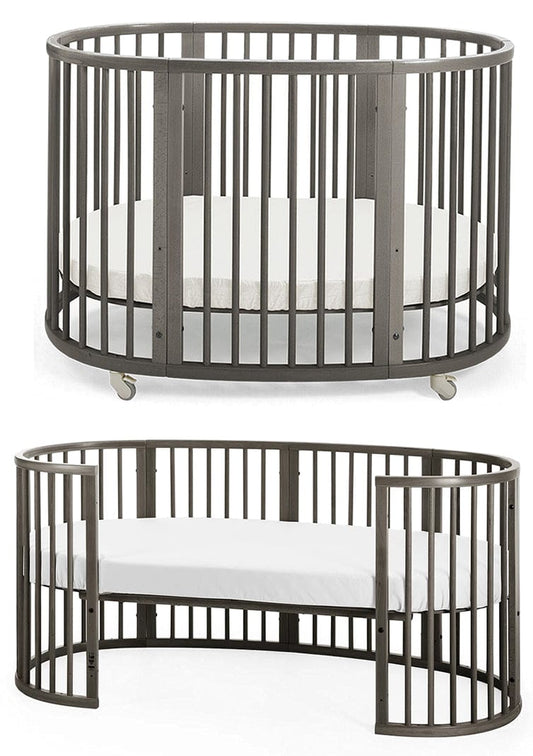 Stokke Sleepi Crib to Junior Bed Complete Bundle - Hazy Grey - 104310-134809