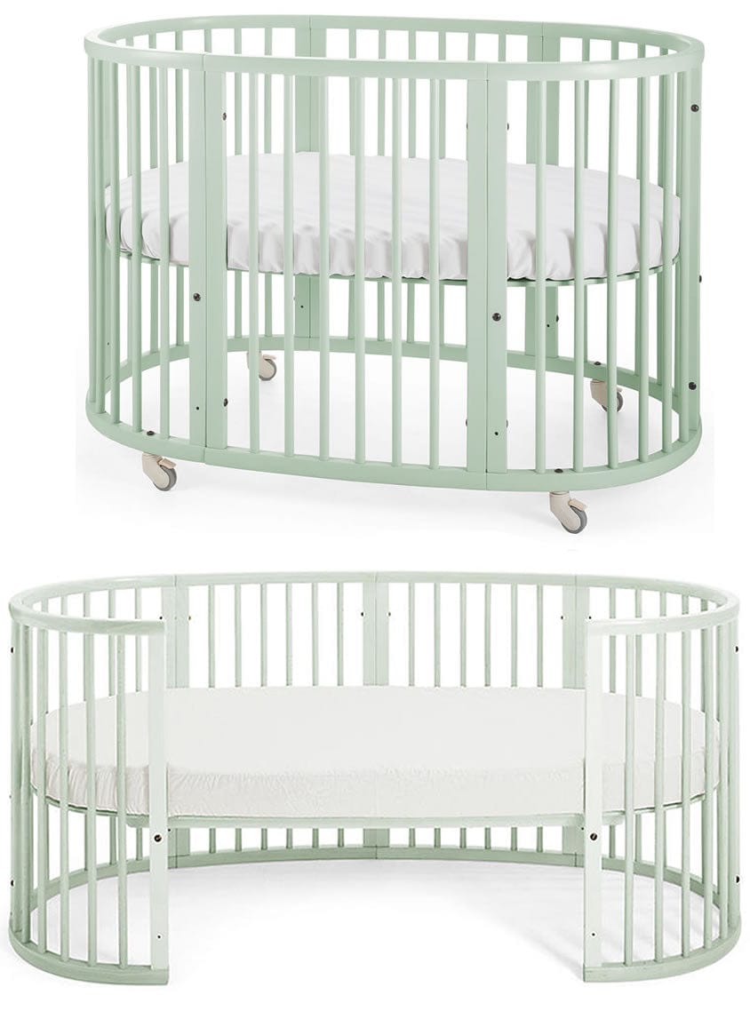 Stokke Sleepi Crib to Junior Bed Complete Bundle - Mint Green