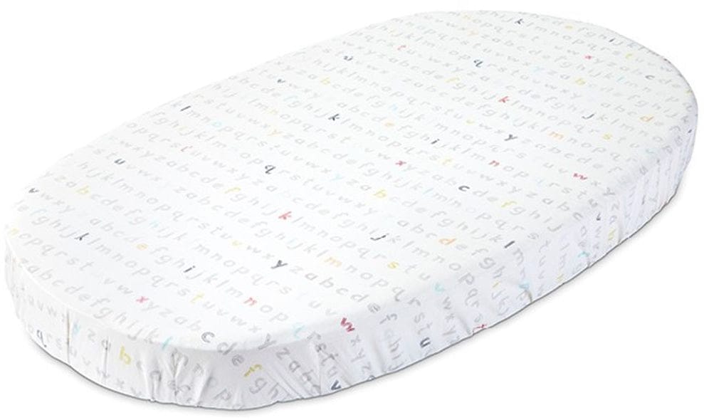 Stokke Sleepi Fitted Sheet by Pehr - Rainbow Alphabet Lines - 528201