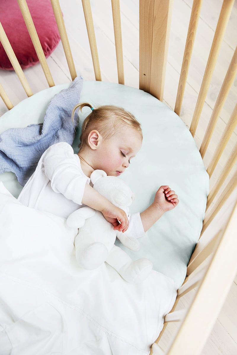 Stokke Sleepi Fitted Sheet - Powder Blue - 105115