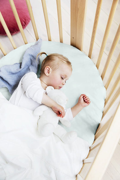 Stokke Sleepi Fitted Sheet - Powder Blue - 105115