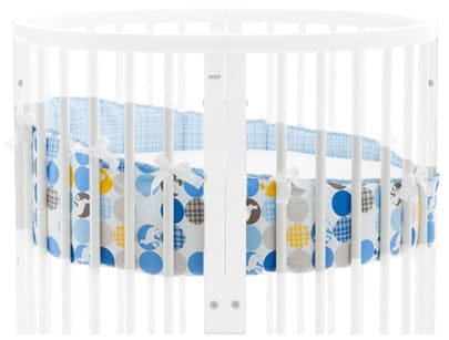 Stokke Sleepi Mini Bumper in Silhouette Blue - 105414