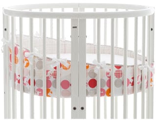 Stokke Sleepi Mini Bumper in Silhouette Pink - 105413