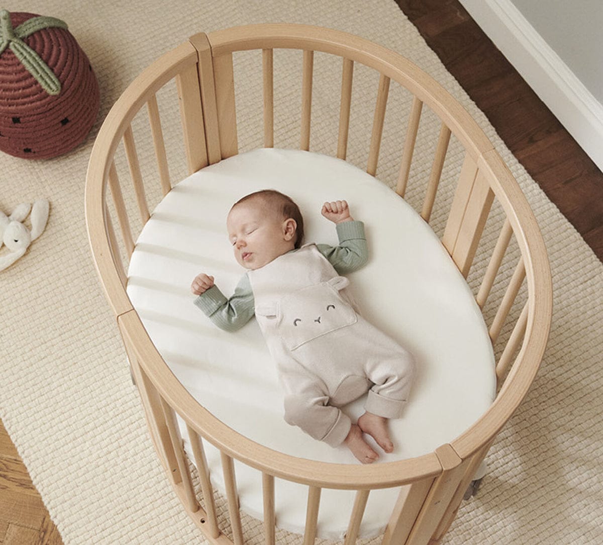 Stokke Sleepi Mini Crib Bundle with Mattress V3 - Natural - 600601