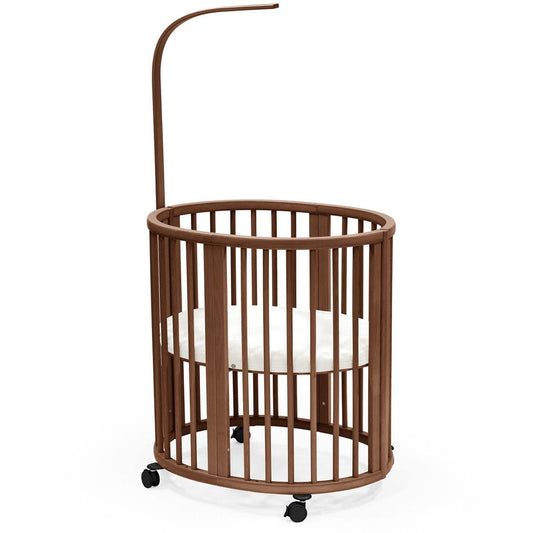Stokke Sleepi Mini Crib Bundle with Mattress V3 - Warm Brown - 600604
