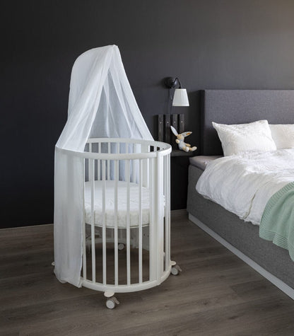 Stokke Sleepi Mini Crib Bundle with Mattress V3 - White - 600602