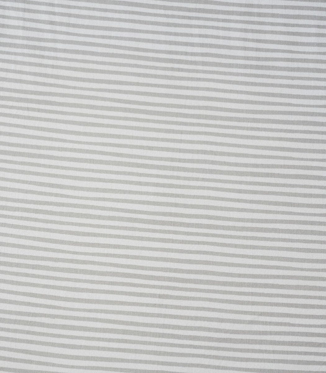 Stokke Sleepi Mini Fitted Sheet by Pehr - Stripped Away Pebbles - 600903