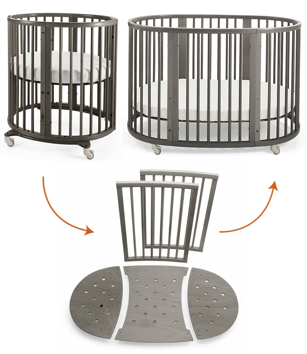 Stokke Sleepi Mini to Crib Complete Bundle - Hazy Grey - 376304-222107