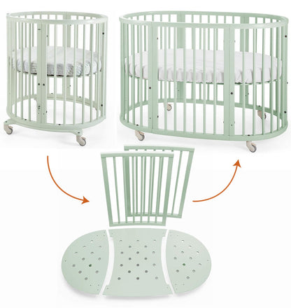 Stokke Sleepi Mini to Crib Complete Bundle - Mint Green