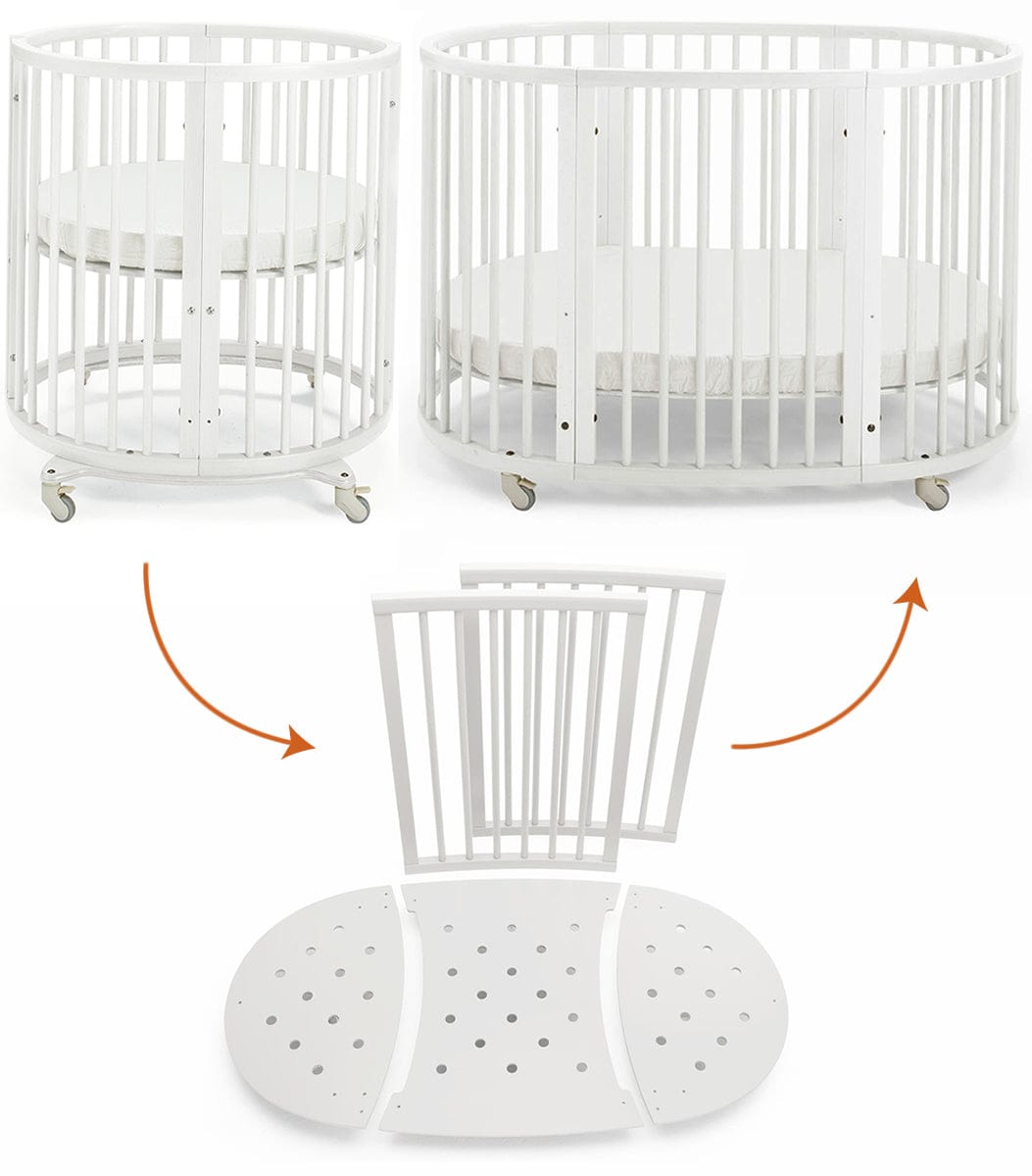 Stokke Sleepi Mini to Crib Complete Bundle - White - 376303-222105