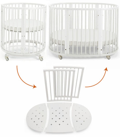 Stokke Sleepi Mini to Crib Complete Bundle - White - 376303-222105