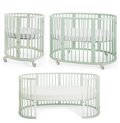 Stokke Sleepi Mini to Crib to Junior Bed Complete Bundle - Mint Green