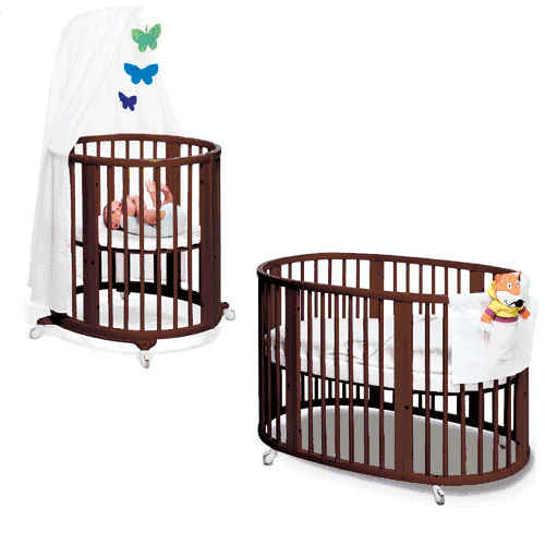 Stokke Sleepi System 1 Bassinet and Crib Set in Walnut - 103904