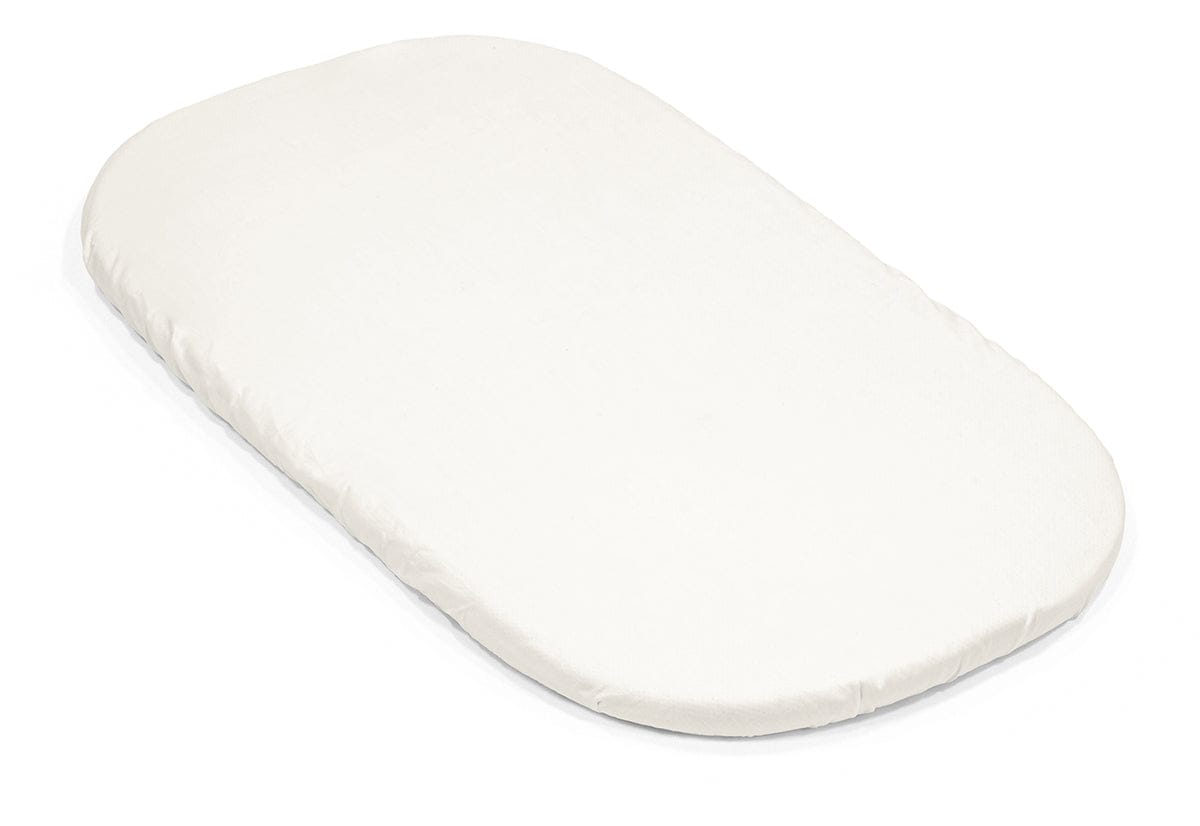 Stokke Snoozi Fitted Sheet, 2-Pack - Dandelion Beige / Vanilla Cream - 640301