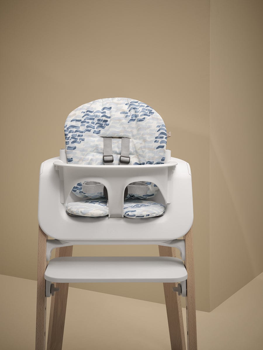 Stokke Steps Baby Set Cushion - Waves Blue - 547309