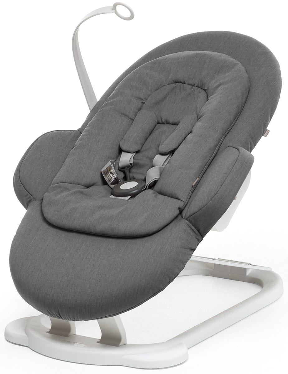 Stokke Steps Bouncer - White Deep Grey