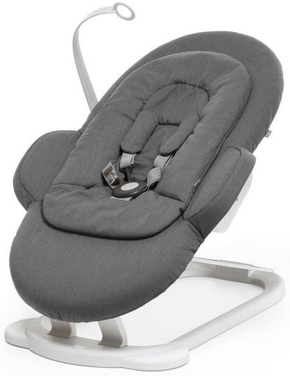 Stokke Steps Bouncer - White Deep Grey