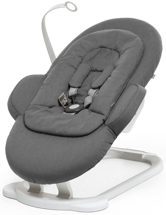Stokke Steps Bouncer - White Deep Grey